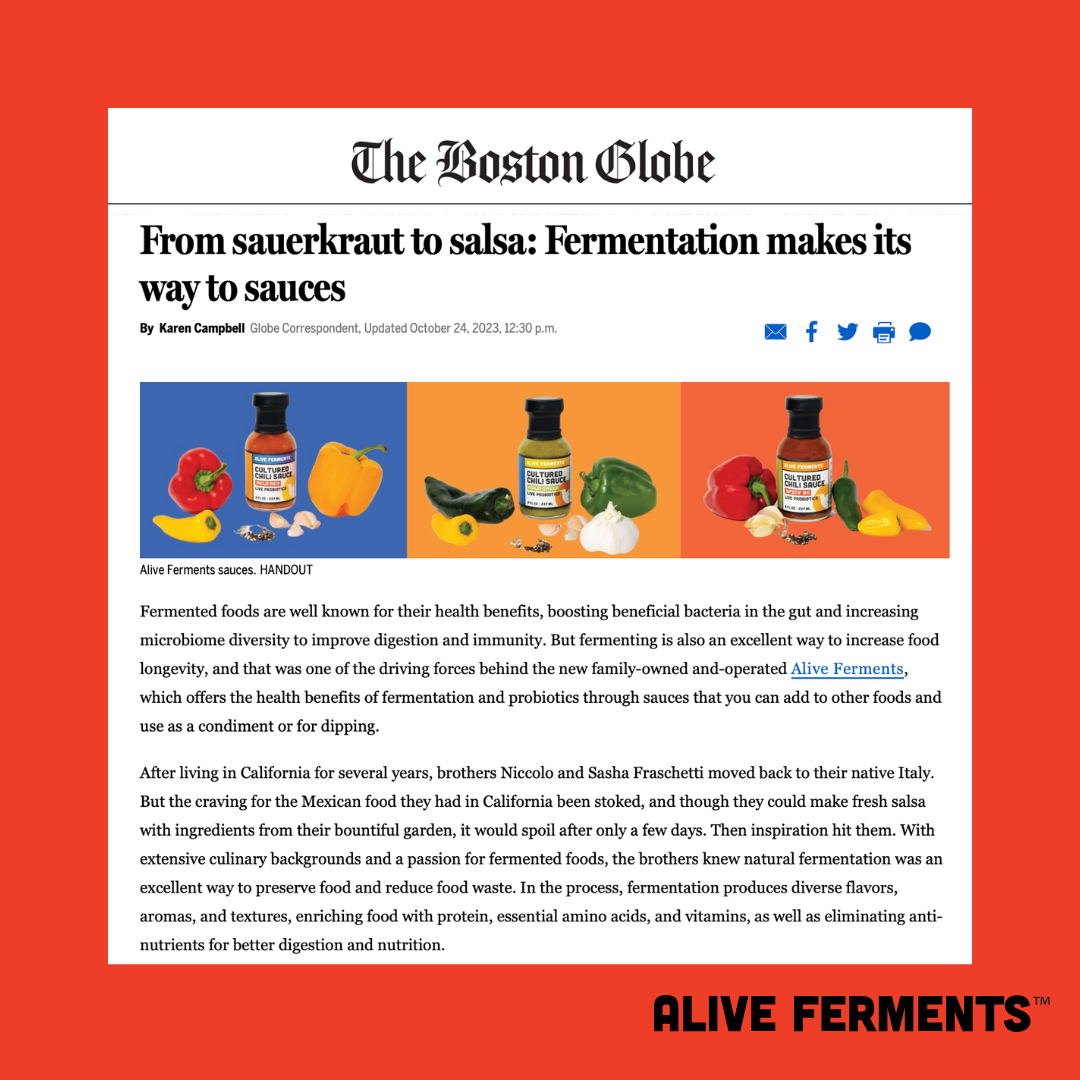 From sauerkraut to salsa: Fermentation makes its way to sauces